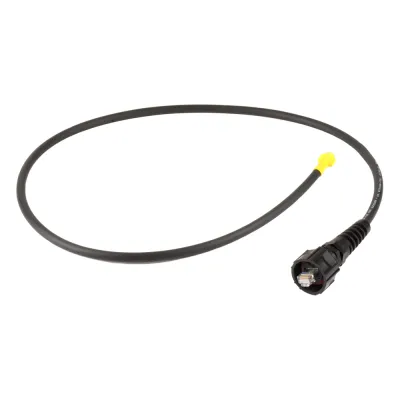 Patch Cord Industrial Ruggedized a Plug Modular, Cat6, de 0.91 Metros (3 Pies), Color Negro