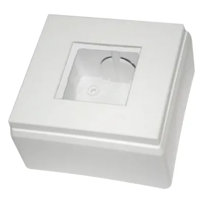 Caja de Superficie para Modulos de Ibernex, Incluye Marco Embellecedor NX9003