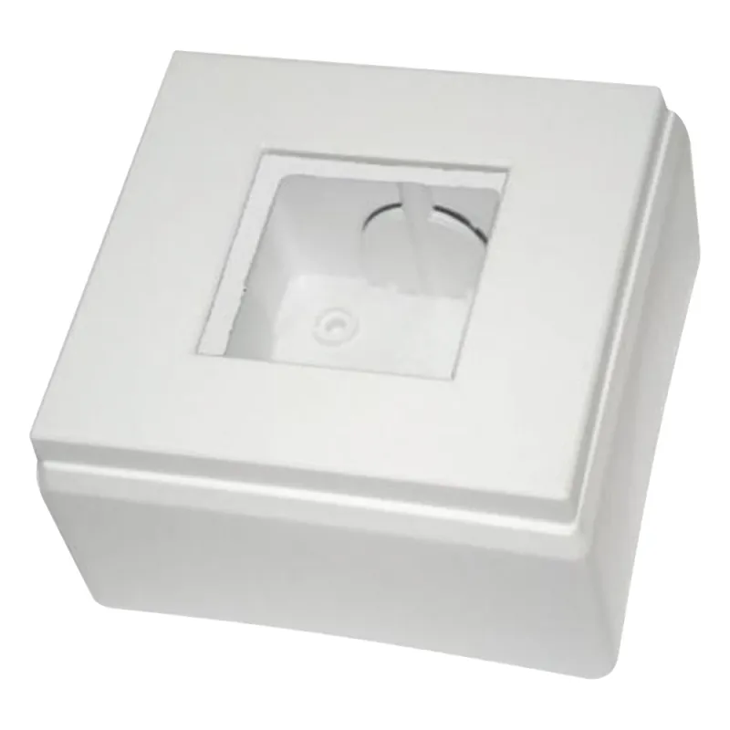 Caja de Superficie para Modulos de Ibernex, Incluye Marco Embellecedor NX9003