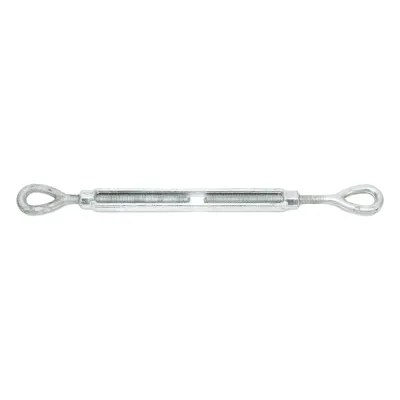 Tensor de 1/2" x 9" Acero Forjado OJO-OJO Galv. Inmersión en Caliente (Carga Max. 2200 lbs).