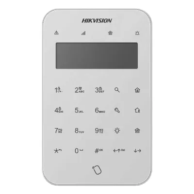 (AX PRO) Teclado Inalámbrico con Pantalla LCD para Armado y Desarmado / Funciones de Automatización para control de Relevadores