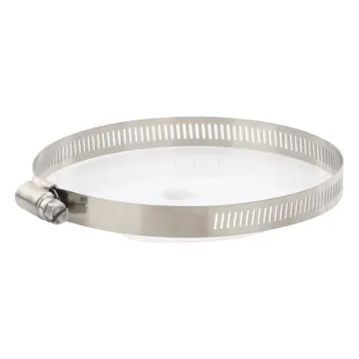 Abrazadera Sin Fin de Acero Inoxidable Capacidad de 3" a 4" (Paquete de 10)