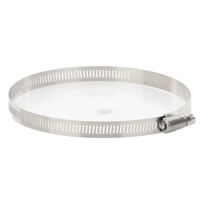 Abrazadera Sin Fin de Acero Inoxidable Capacidad de 3" a 5" (Paquete de 10)