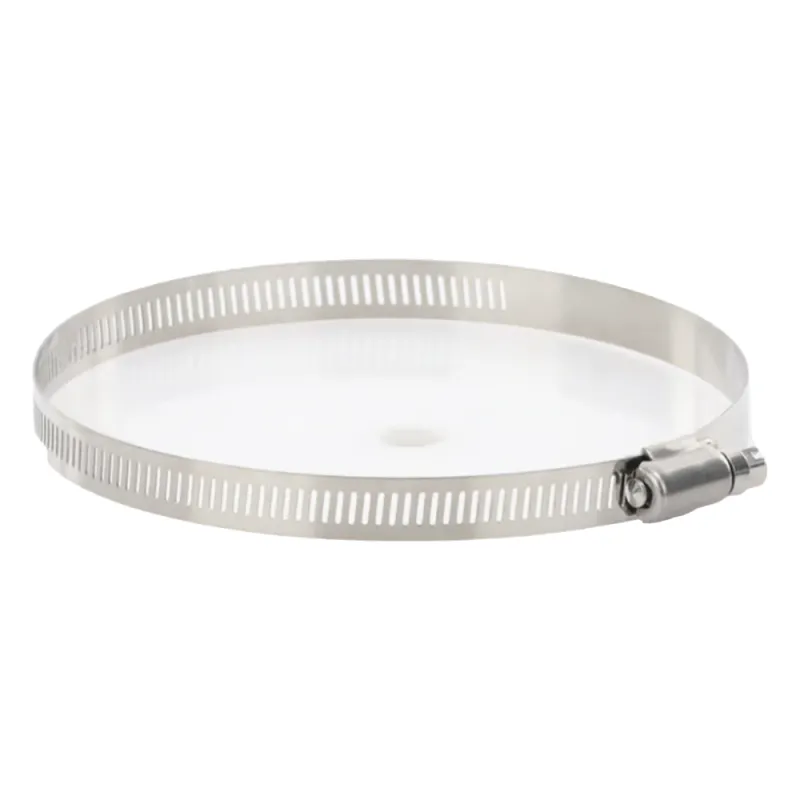 Abrazadera Sin Fin de Acero Inoxidable Capacidad de 3" a 5" (Paquete de 10)