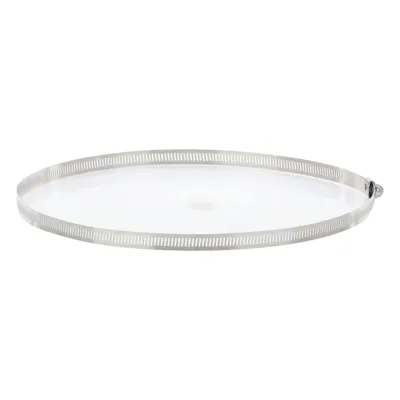 Abrazadera Sin Fin de Acero Inoxidable Capacidad de 6" a 10" (Paquete de 10)