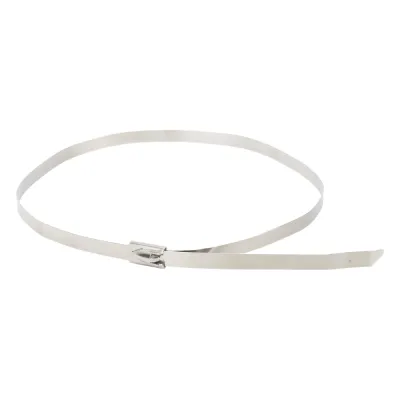 Corbata o Cincho de Acero Inoxidable 4.6 x 360mm (10 piezas)