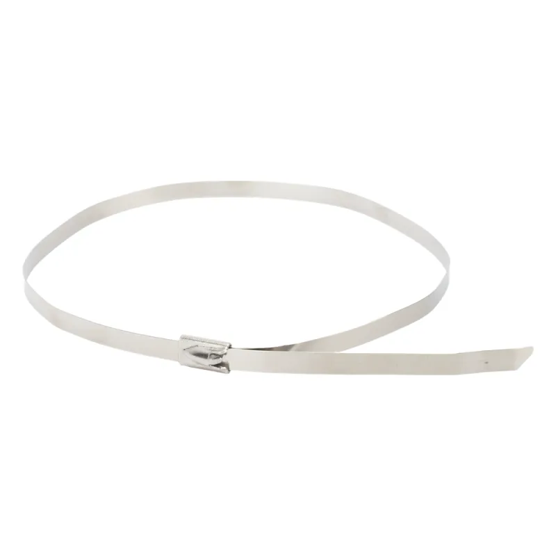 Corbata o Cincho de Acero Inoxidable 4.6 x 360mm (10 piezas)