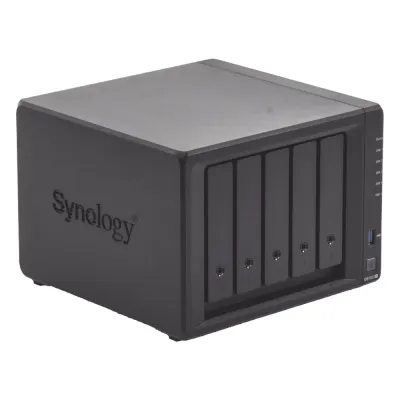 Servidor NAS de 5 Bahías (Expandible a 15 Bahías) / Hasta 270 TB / 8 GB RAM / Servicio Nube Gratis (P2P) / Administración Remota y Respaldo Programado