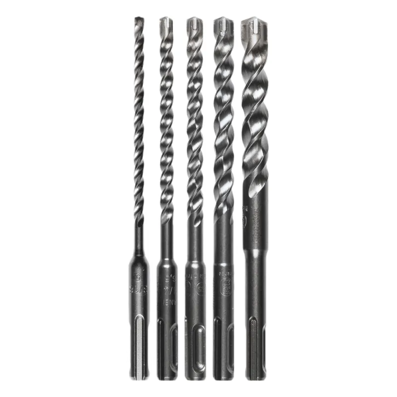 Juego de brocas SDS-MAX 5 piezas 3 Filos