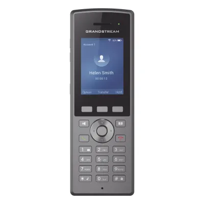 Teléfono WiFi portátil empresarial con diseño resistente IP67, conectividad a la red VoIP vía WiFi
