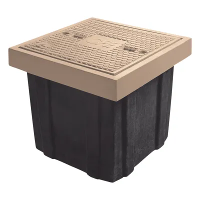 Registro Eléctrico para Uso Peatonal 60 x 60 x 40 cm (23.62 x 23.62 x 15.75 Pulgadas), Resistencia 3 Toneladas, Uso Peatonal
