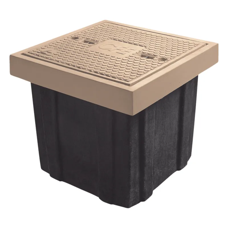 Registro Eléctrico para Uso Peatonal 60 x 60 x 40 cm (23.62 x 23.62 x 15.75 Pulgadas), Resistencia 3 Toneladas, Uso Peatonal