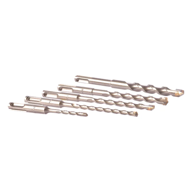 Juego con 5 piezas de brocas SDS PLUS para concreto