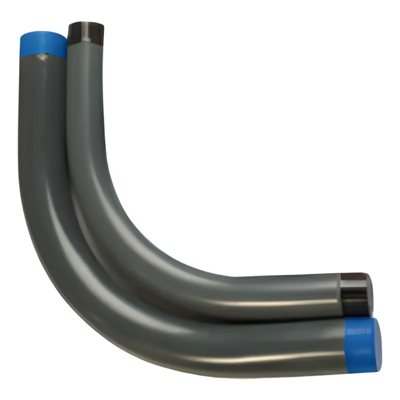 Codo Conduit Rígido de Aluminio de 3/4” (19 mm)/ Recubierto de PVC / Interior de Uretano.