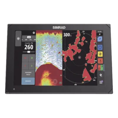 Pantalla de Navegación NSX de 12 pulgadas / SolarMAX IPS HD / Integración Total con Mercury / Compatibilidad con Radar HALO / Uso Compartido de Datos de Sonda / Conectividad Ethernet y USB / Red NMEA 2000