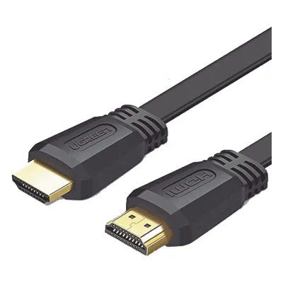 Cable HDMI 2.0 Plano de 1.5 Metros (4.92 Pies) / 4K@60Hz / HDR / 3D / HEC (Canal Ethernet HDMI) / ARC (Canal de Retorno de Audio / Color Profundo de 48 Bits / Audio de 32 Canales / HDCP / Audio Dolby True HD 7.1 / 18 Gbps / EstaÑado y Triple Blinda