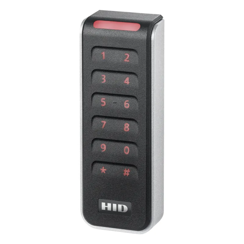 Lector con Teclado SIGNO PRIORITY Estandar Profile Multitecnologia/ 20KNKS-T0-000000/ Garantia de Por Vida/ Pigtail/Wiegand & OSDP