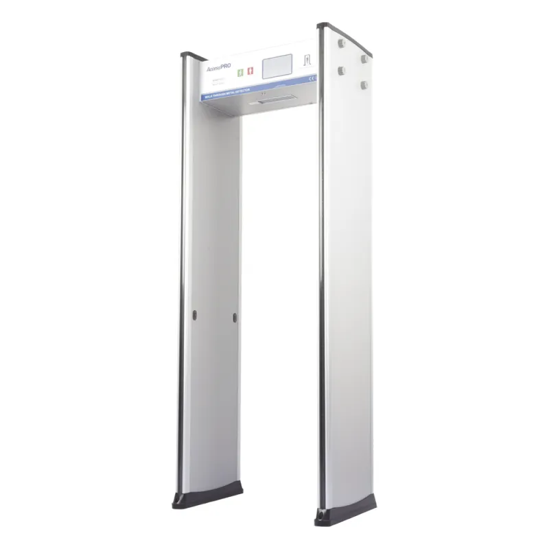Detector de Metales de 33 zonas/ Uso en Interior/Programación por Touch Screen / Contador de Personas
