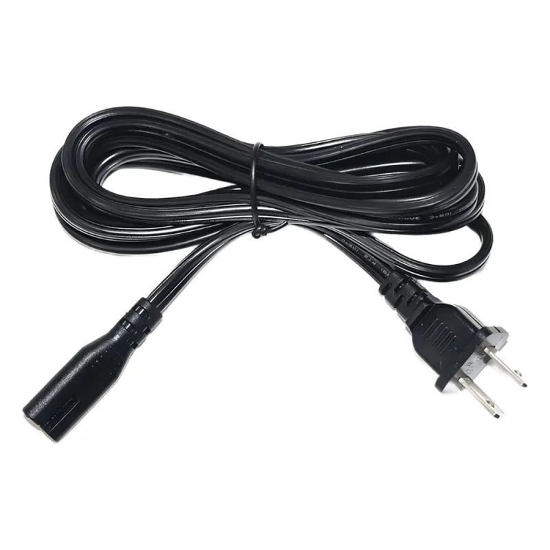 Cable de Alimentación Eléctrica para 120-240 Vca / 1.8 Metros (5.91 Pies) / 2 Líneas