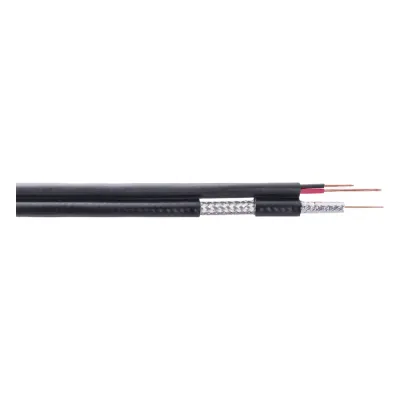 Carrete de 305 Metros (1000 Pies) / Cable Coaxial RG59 / Tipo CCS Siames / Optimizado para HD / Intemperie