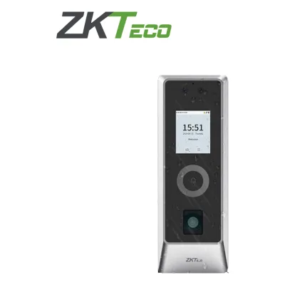 Lector Autónomo Facial y QR / 30,000 Rostros / IP66 IK07 / TCP/IP Wiegand RS485 / Exterior / ZKBio CVSecurity