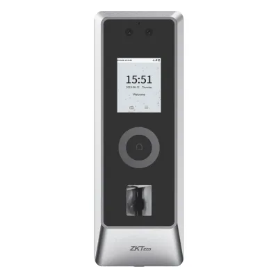 Lector Autónomo Facial y Huella Digital / 30,000 Rostros / IP66 IK07 / TCP/IP Wiegand RS485 / Exterior / ZKBio CVSecurity