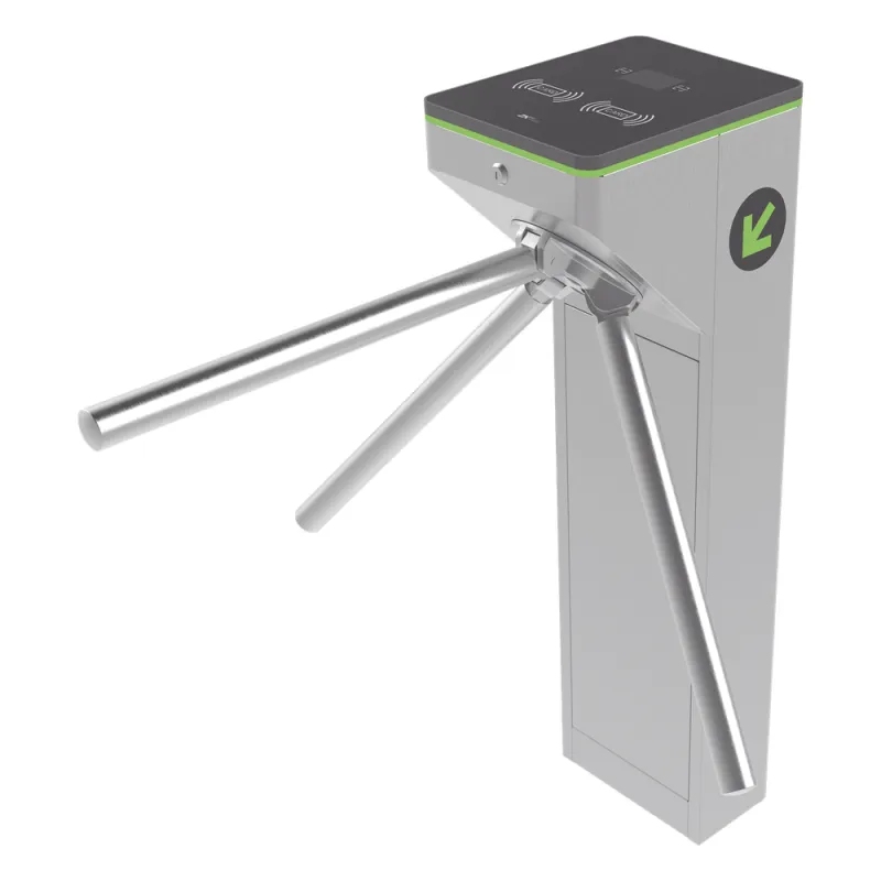 Torniquete Trípode Acero Inoxidable SUS304 / 25 Personas por Minuto / 2 Millones de Ciclos / Bidireccional / LED