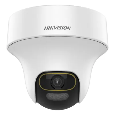 [ColorVu] Domo PT TURBOHD 2 Megapixel (1080p) / Lente 3.6 mm / Uso en Interior / Microfono Integrado / WDR 130 dB / Angulo de visión de 83° / 20 mts Luz Blanca