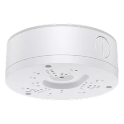 Caja de conexiones circular para cámaras domo IP, aluminio con acabado en polvo, para interior y exterior, compatible con Serie 35 y Serie 60 Honeywell