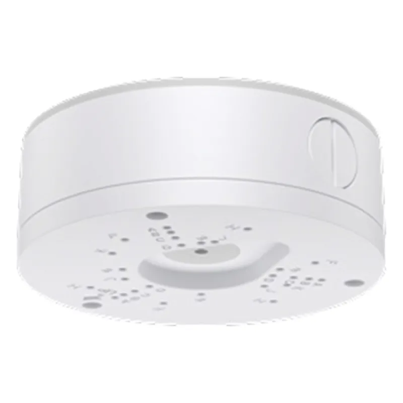 Caja de conexiones circular para cámaras domo IP, aluminio con acabado en polvo, para interior y exterior, compatible con Serie 35 y Serie 60 Honeywell
