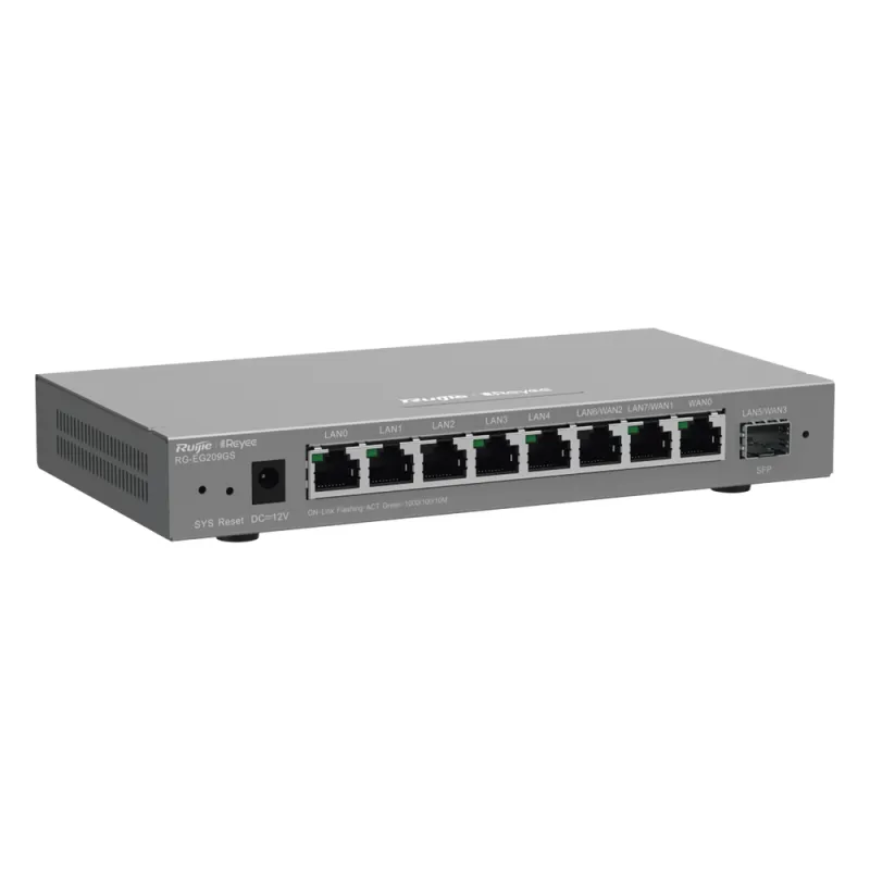 Router Balanceador con Función SD-WAN, Hasta 4 Servicios de Internet y hasta 200 clientes con desempeño de 600 Mbps