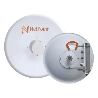 Antena Direccional Blindado para radio C5X, B5X, C6X, B6X/ 36 dBi / Diámetro de la antena 120 cm / Frecuencia de 4.9-6.4 GHz/ Incluye montaje