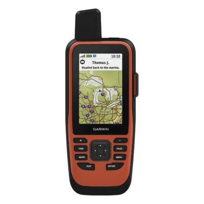 GPS Portátil GPSMAP® 86i / Pantalla TFT Transflectiva de 3" / Resolución 240 x 400 píxeles / Batería de Ion Litio con Autonomía de 35 Horas / Memoria de 16 GB / Compatible con NMEA 0183 y microUSB / Brúju