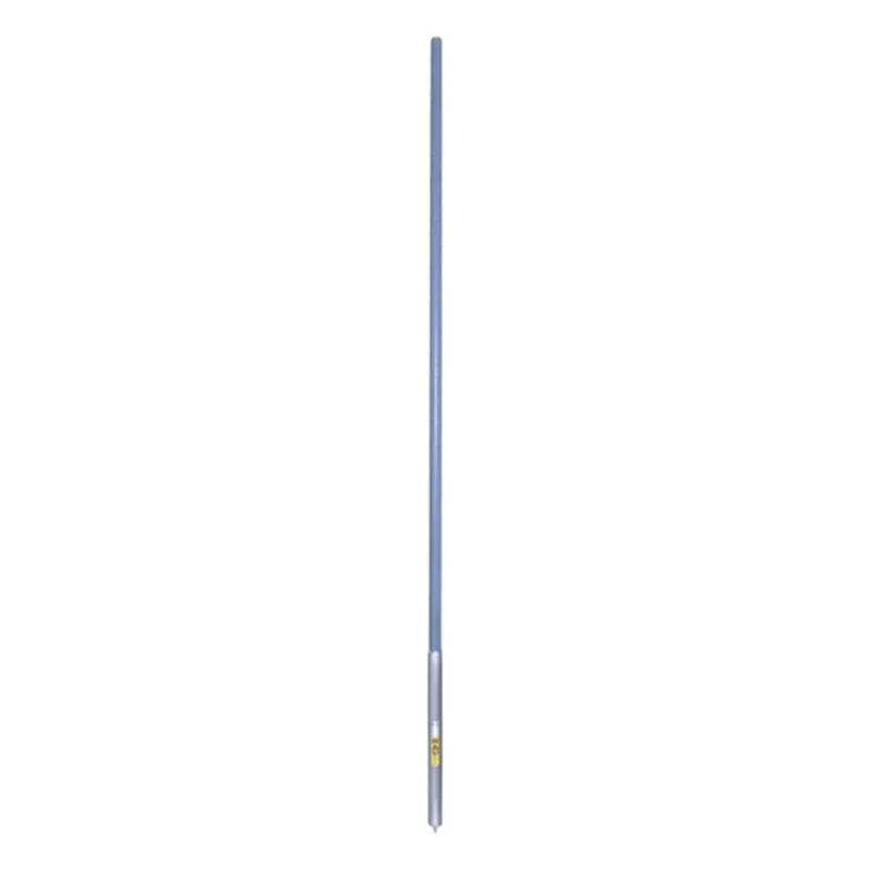 Antena Colineal "Aurora" Omni de Fibra de Vidrio para Base, 136-225 MHz, 6 dB, 8 MHz Ancho de Banda (Sub-Bandas), 500 Watt, Conector N Hem, Inclinación Opcional "Tilt": 0, 2, 4 o 6 Grados.