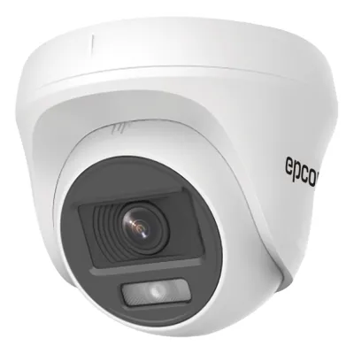 Turret TURBOHD 2 Megapíxel (1080p) / Imagen a color 24/7 / Lente 2.8 mm / Policarbonato / Luz Blanca 20 mts / Interior / Microfono Integrado / TVI-AHD-CVI-CVBS / dWDR