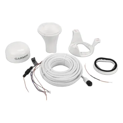 Antena GPS Marina GPS 24xd HVS / Conexión por medio de NMEA 0183 / 6 m Cable / Precisión < 50 cm CEP 50% / Rango de Temperatura -30 a 80 °C / Carcasa IPX7 Resistente al Agua / Distancia de Seguridad 150 mm / Alimentación 8-33 V