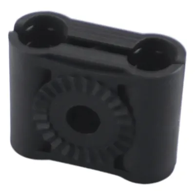 Paquete de 10 Sujetadores Plasticos Para Cable Coaxial de 3/8"