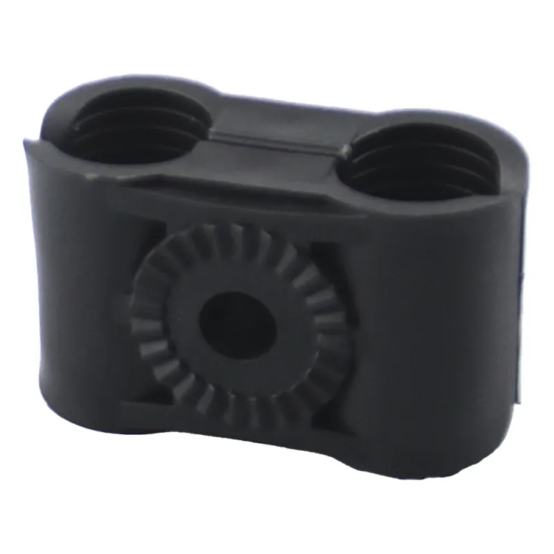 Paquete de 10 Sujetadores Plasticos Para Cable Coaxial de 1/2"
