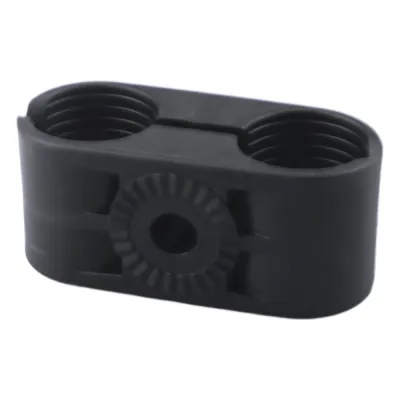 Paquete de 10 Sujetadores Plasticos Para Cable Coaxial de 5/8"