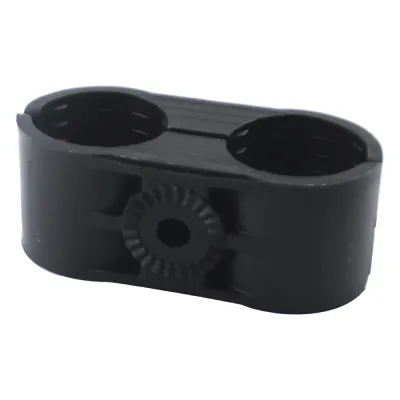 Paquete de 10 Sujetadores Plasticos Para Cable Coaxial de 1- 1/4"