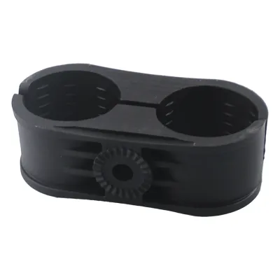 Paquete de 10 Sujetadores Plasticos Para Cable Coaxial de 2-1/4"