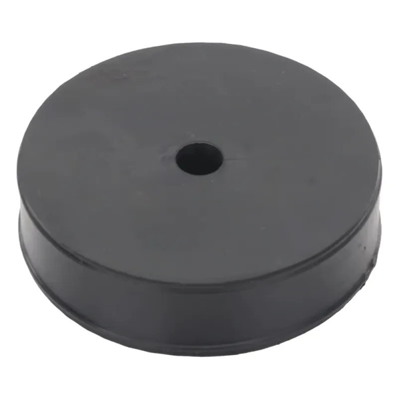 Inserto de Caucho de 4" Con Un Orificio para Cable de 3/8 in