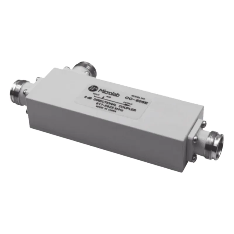 Acoplador direccional 6dB 617-5925MHz 300W-161dBc 4.3-10 IP67