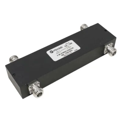Acoplador hibrido 2x2 350-2700MHz 200W -161dBc tipo N 4.3 -10 IP65