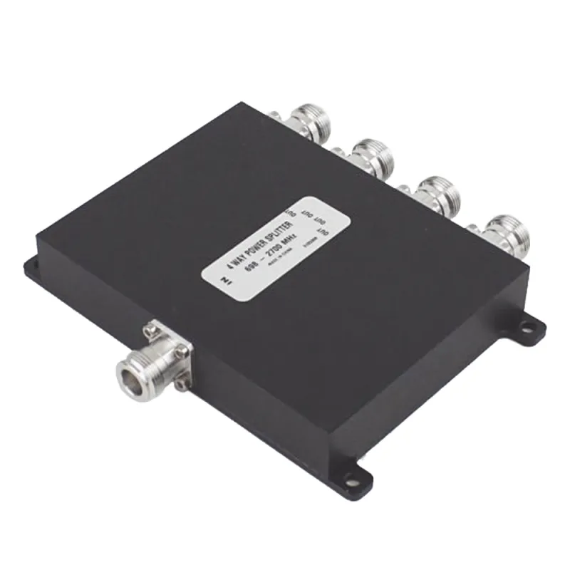 DIVISOR WILKINSON DE 4 VIAS 694-2700MHz 50W -154dBc 4.3-10