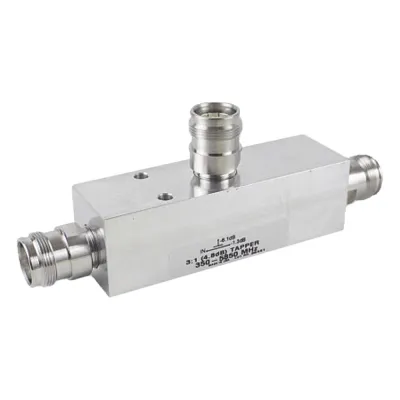 SEPARADOR 3dB (2:1) Tap 350-5930MHz 500W -161dBc 4.3-10 IP67 .
