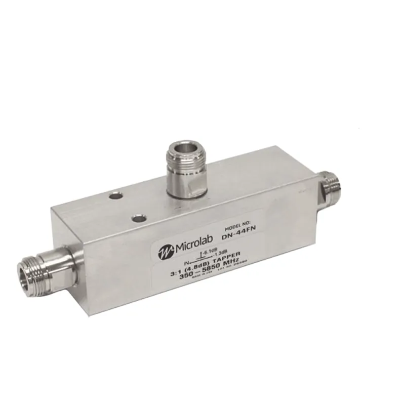 SEPARADOR 10dB (10:1) Tap 350-5930MHz 500W -161dBc 4.3-10 IP67 .