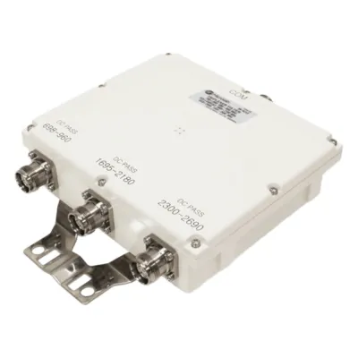 TRIPLEXOR 700+850/PCS+AWS/WCS+BRS 250W -161dBc 4.3-10 IP67 .