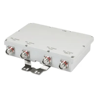 CUADRIPLEXOR 700/850/PCS/AWS 250W -161dBc 4.3-10 IP67 .
