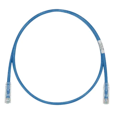 Cable de Parcheo TX6, UTP Cat6, 24 AWG, CM, Color Azul, 20 Metros